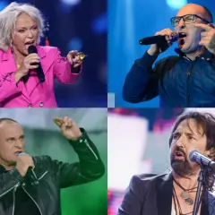 Polskie zespoły muzyczne alfabetycznie: Kora, Kazik, Muniek Staszczyk, Maciej Maleńczuk.
