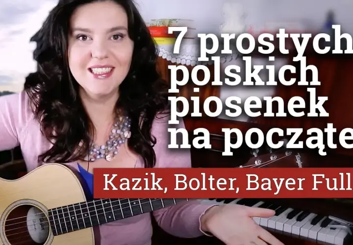 Teksty piosenek na gitarę z chwytami – łatwe utwory dla każdego gitarzysty