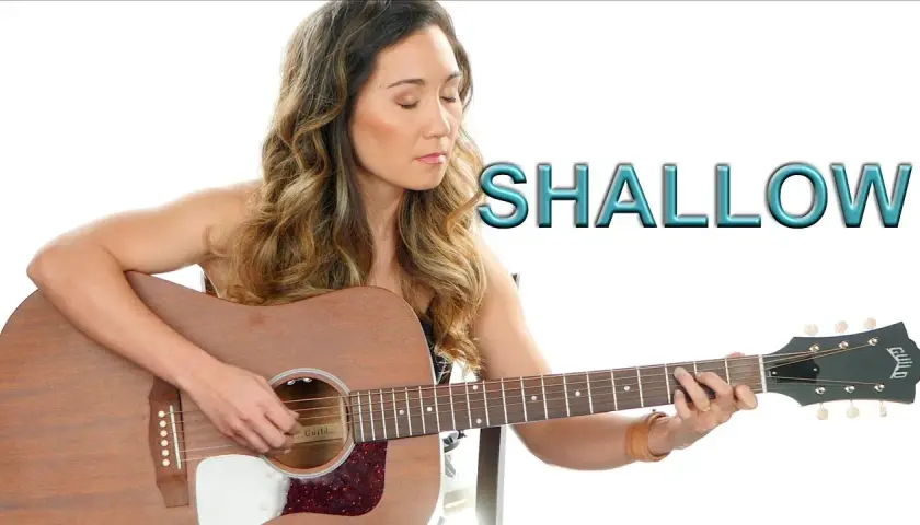 Proste chwyty do Shallow na gitarze, które każdy początkujący zagra