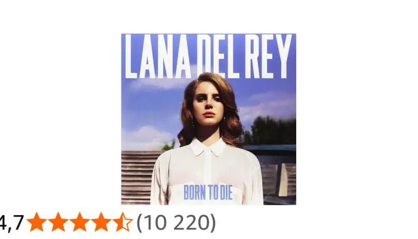 Okładka albumu Lany Del Rey "Born to Die". Tłumaczenie tytułu na polski to "Urodzona by umrzeć".
