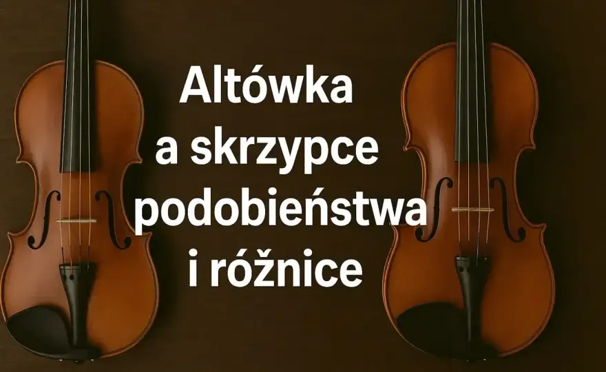 Altówka a skrzypce - Więcej niż rozmiar. Poznaj najważniejsze różnice