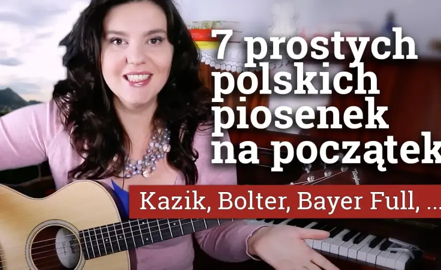 Teksty piosenek na gitarę z chwytami – łatwe utwory dla każdego gitarzysty