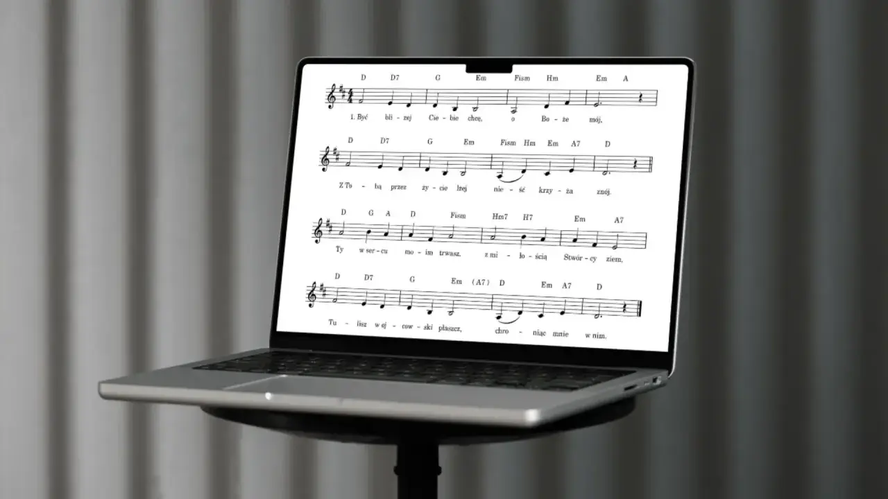 Śpiewnik religijny z chwytami na gitarę – graj ulubione pieśni łatwo