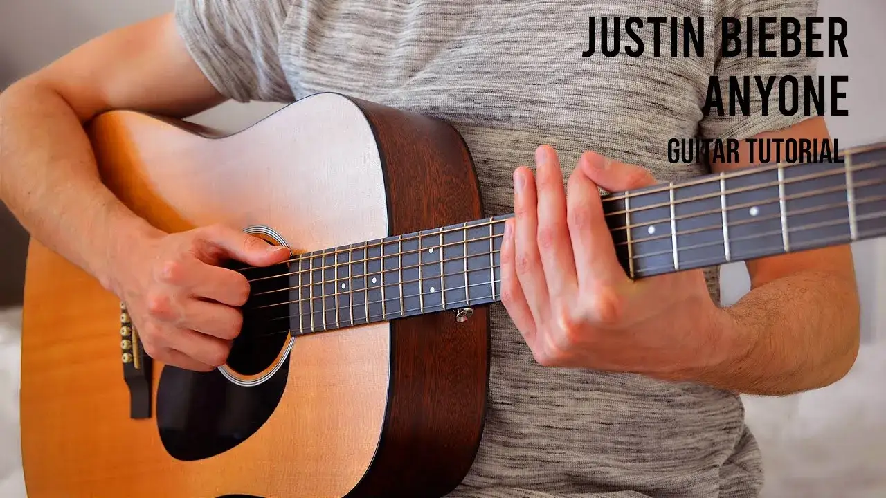 Zdjęcie Łatwe chwyty gitarowe Justin Bieber, które pokochasz grać na gitarze
