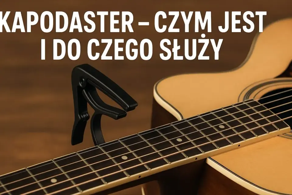 Kapodaster na gitarze - jak działa i kiedy naprawdę pomaga